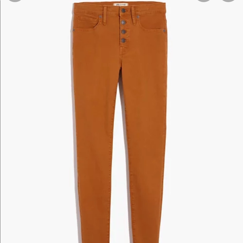 Madewell 9” mid rise skinny jeans